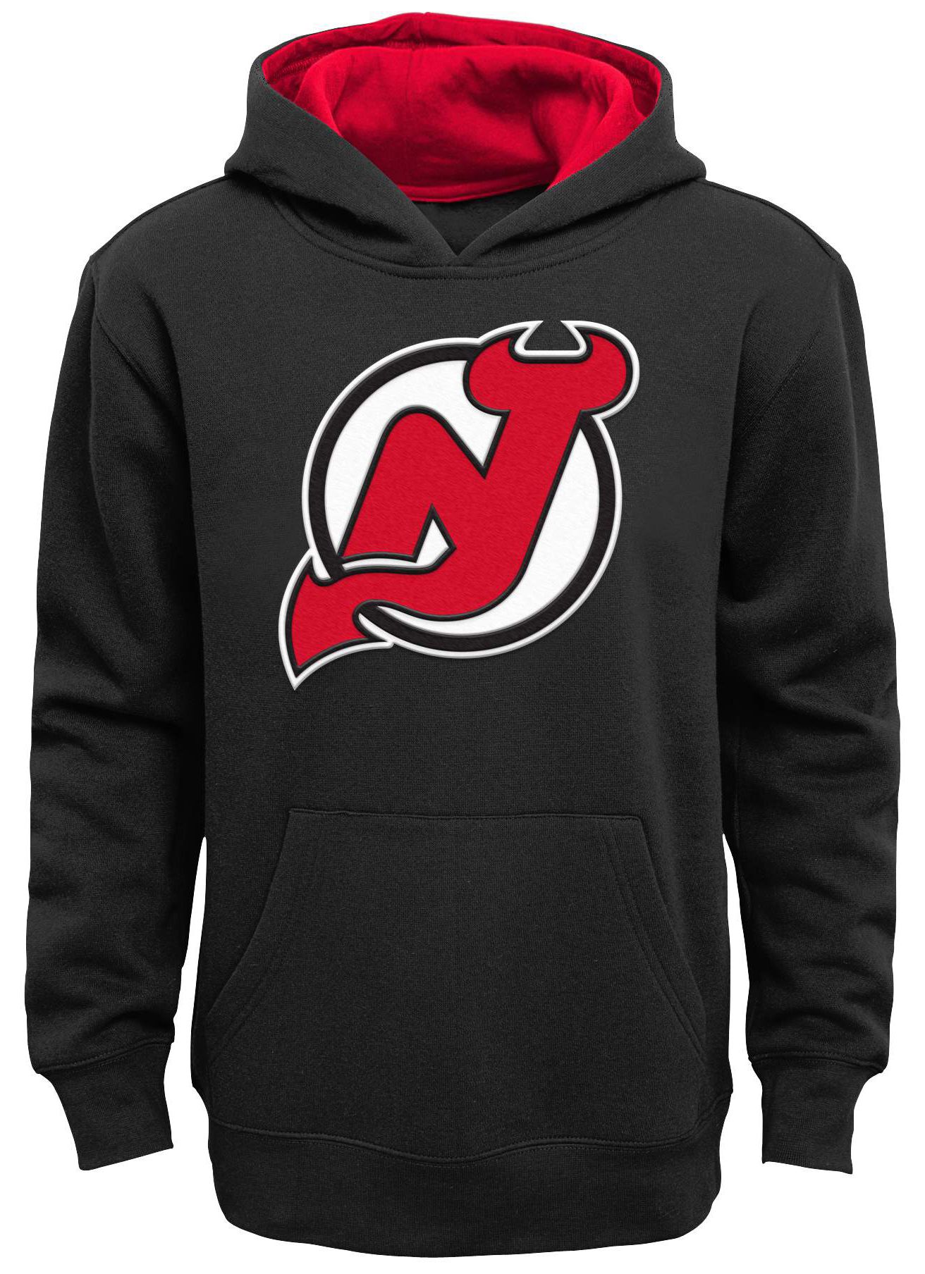 NHL Youth New Jersey Devils Prime Logo Black Pullover Hoodie Dick's