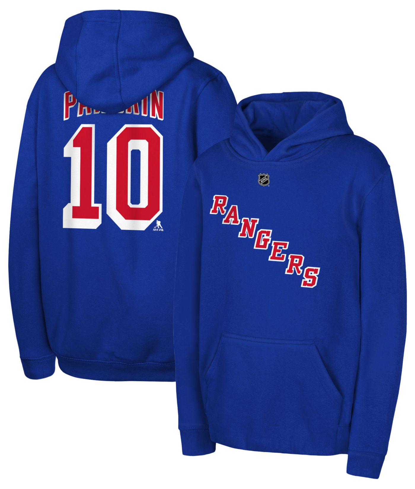NHL Youth New York Rangers Artemi Panarin 10 2024 2025 Home Pullover Hoodie Dick s Sporting Goods