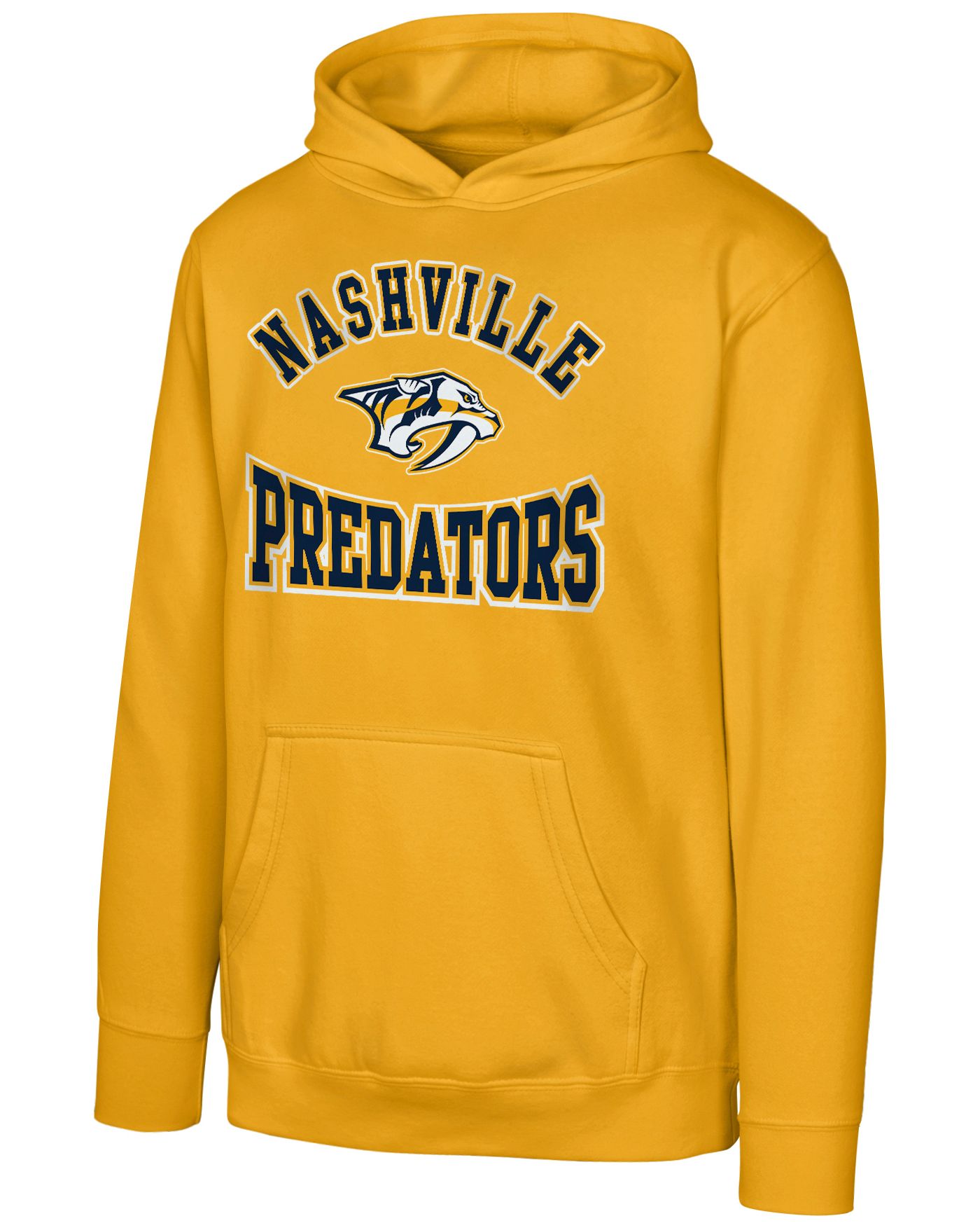 Outerstuff NHL Youth Nashville Predators Hometown Yellow Pullover Hoodie XL