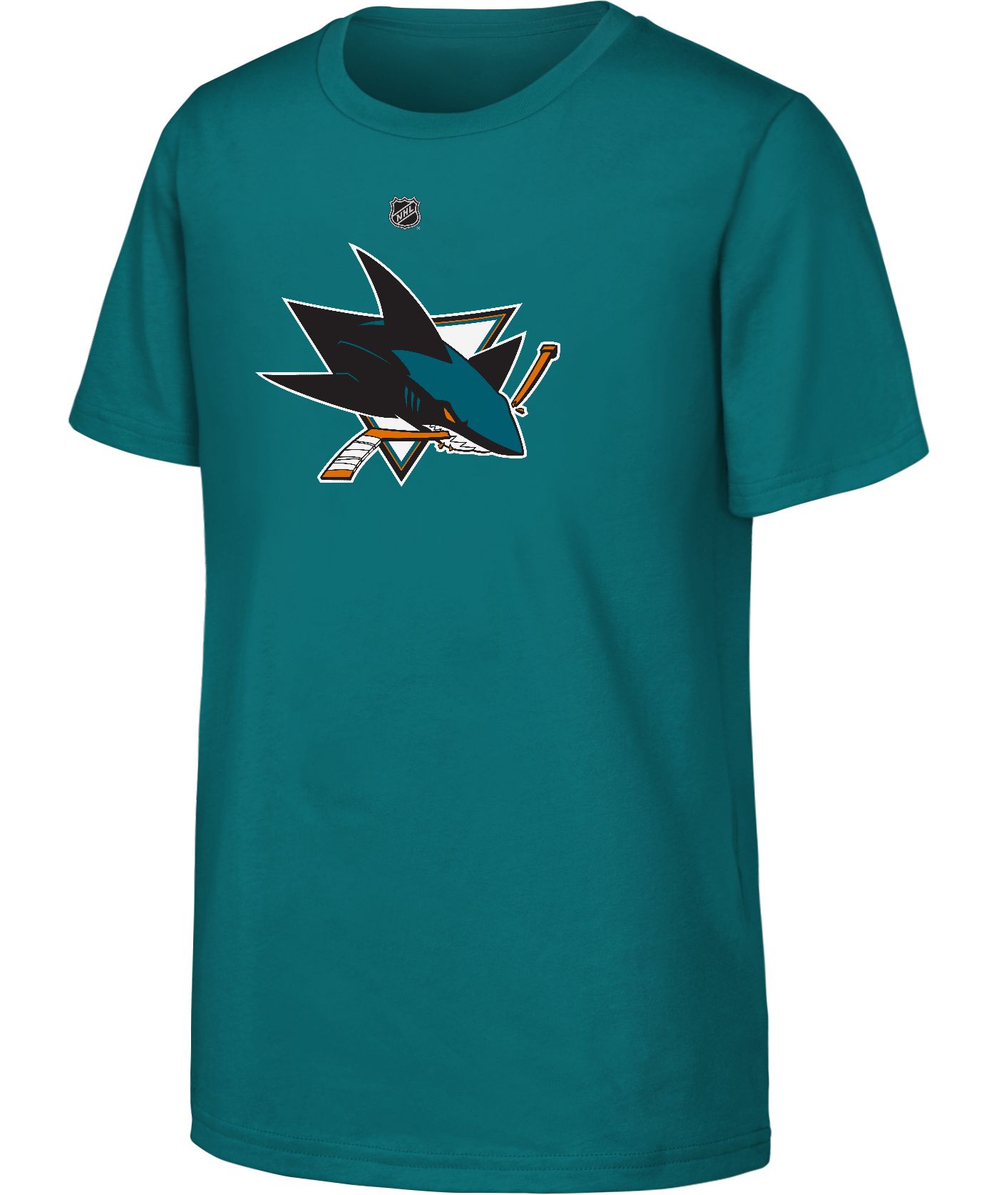 NHL Youth San Jose Sharks Will Smith 2 Teal T Shirt Dick s Sporting Goods