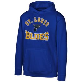 Outerstuff NHL Youth St. Louis Blues Hometown Blue Pullover Hoodie Large