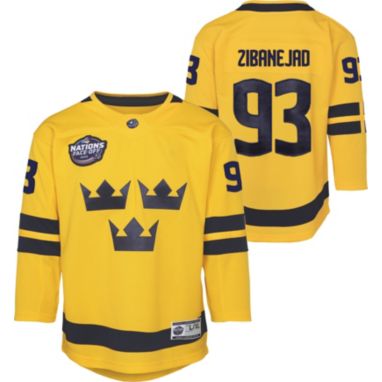 sorry, NHL Youth Sweden Mika Zibanejad #93 4 Nations Face-Off Yellow Authentic Jersey is currently out of stock