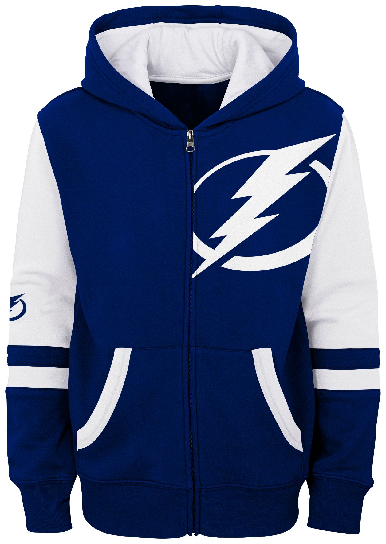 NHL Youth Tampa Bay Lightning Face Off Navy Full-Zip Hoodie product image