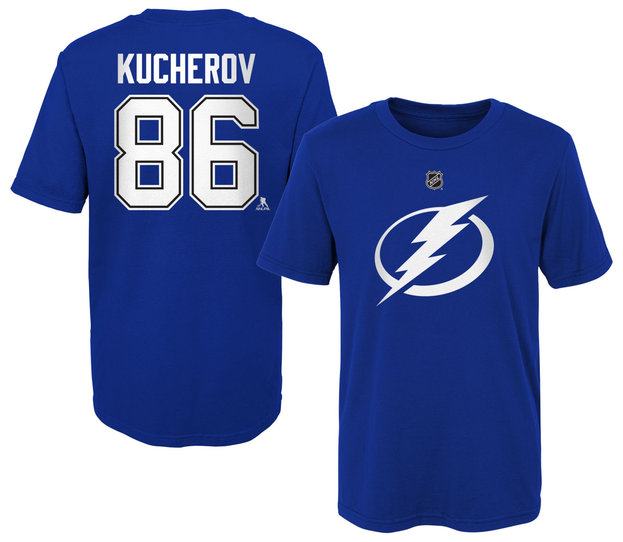 NHL Youth Tampa Bay Lightning Nikita Kucherov #86 Royal T-Shirt product image