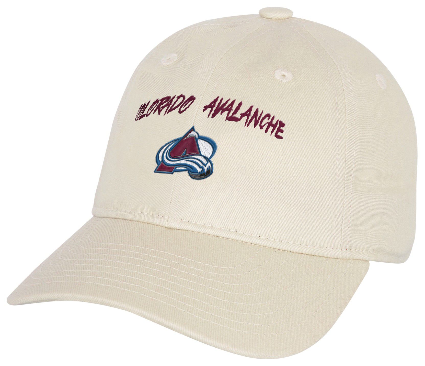 NHL Youth Colorado Avalanche Monochromatic Slouch Offwhite Adjustable Hat product image