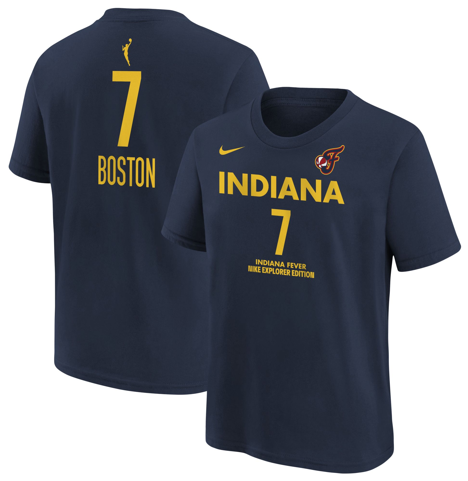 Nike Youth Indiana Fever Navy Aliyah Boston#7 Explorer T-Shirt product image