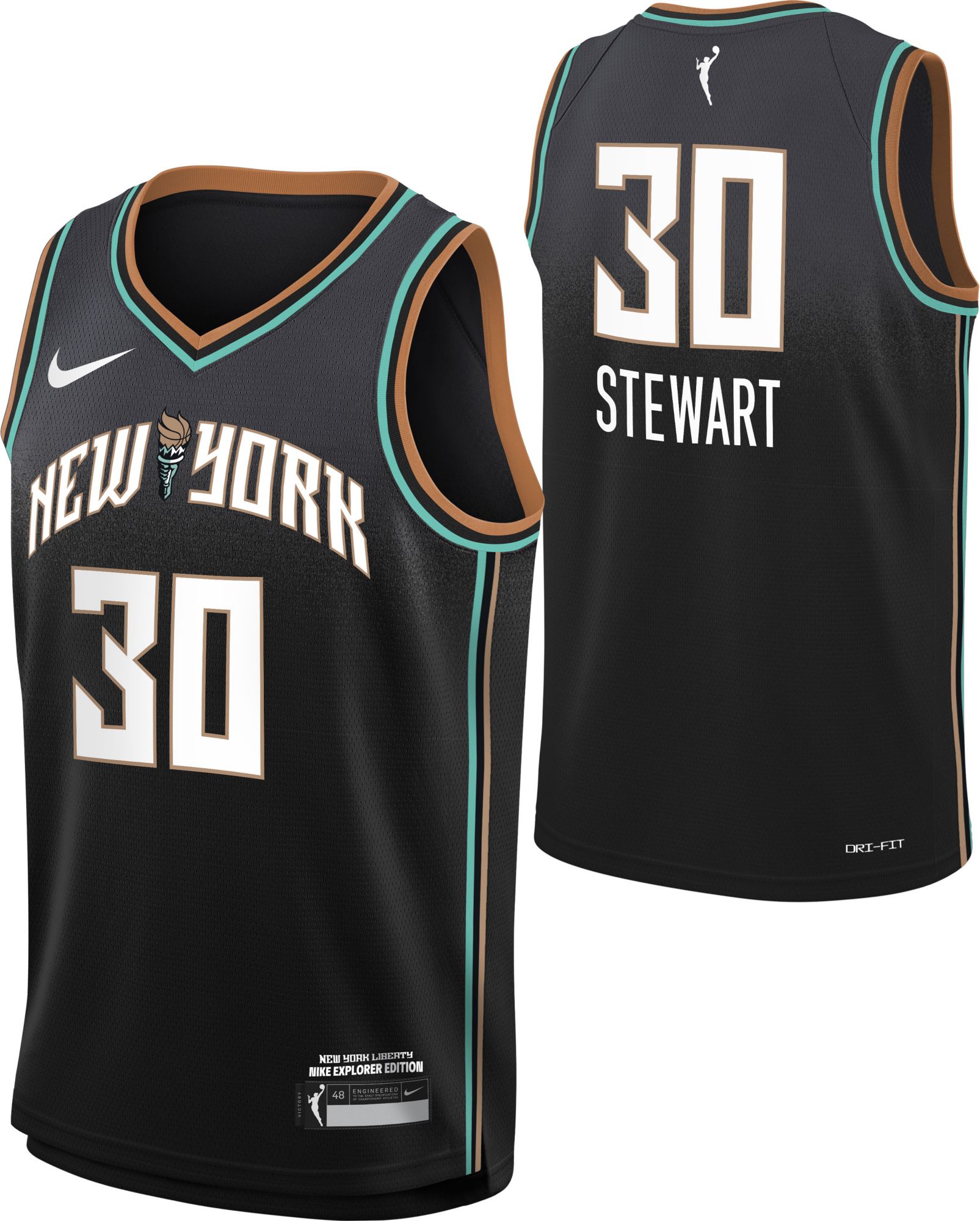 Nike Youth New York Liberty Breanna Stewart #30 Explorer Jersey product image
