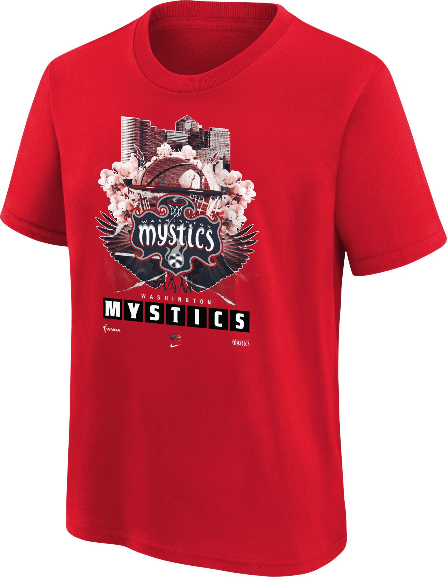 Outerstuff Youth Washington Mystics Red Logo T-Shirt product image