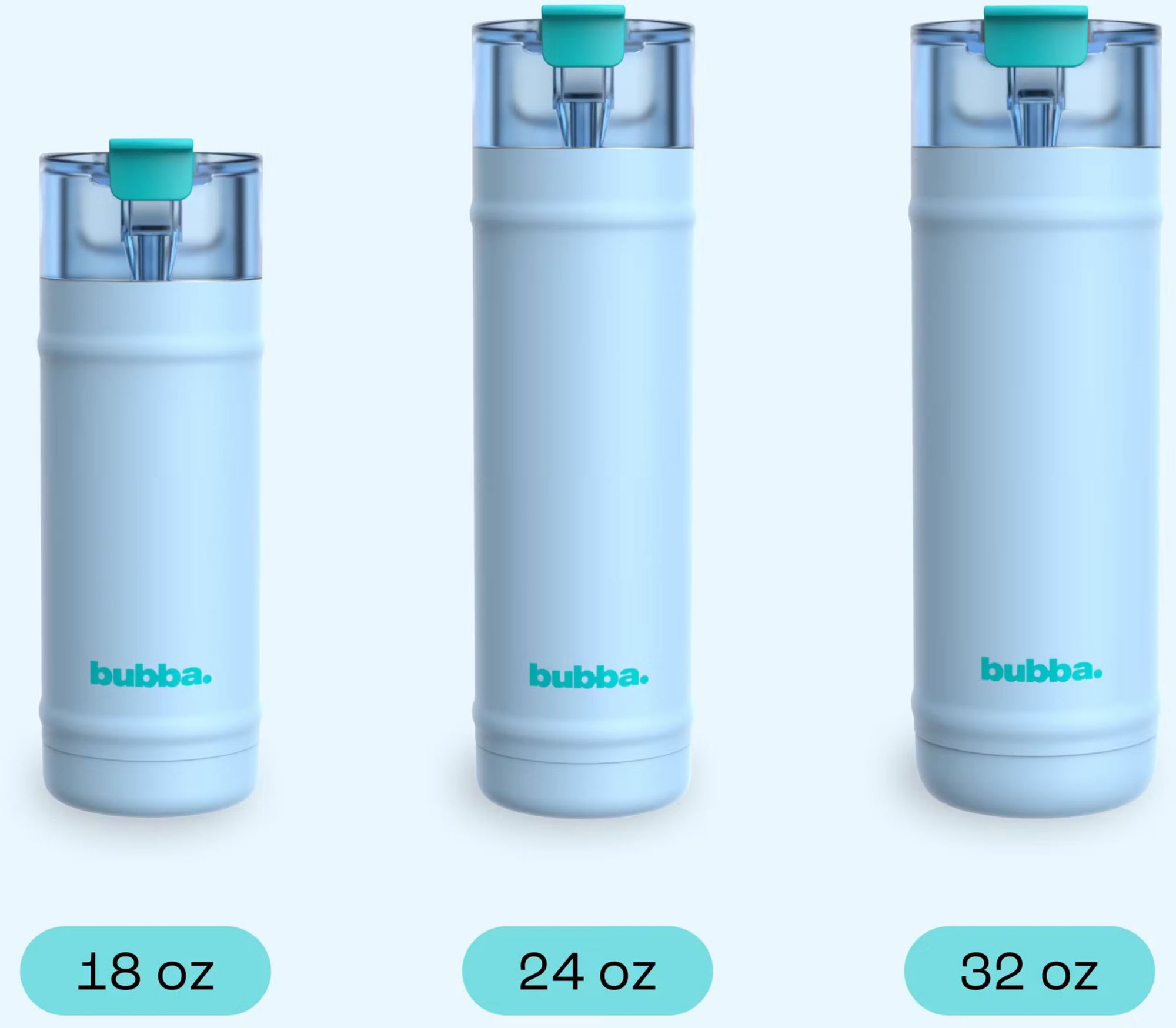 bubba 24 oz DualSip Insulated Stainless Steel Water Bottle product image