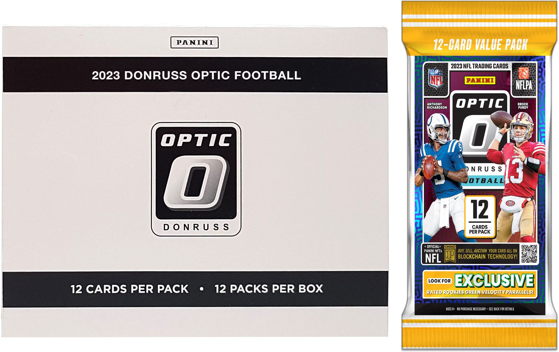 2023 Panini Donruss Optic Football NFL Fat Pack Box product image