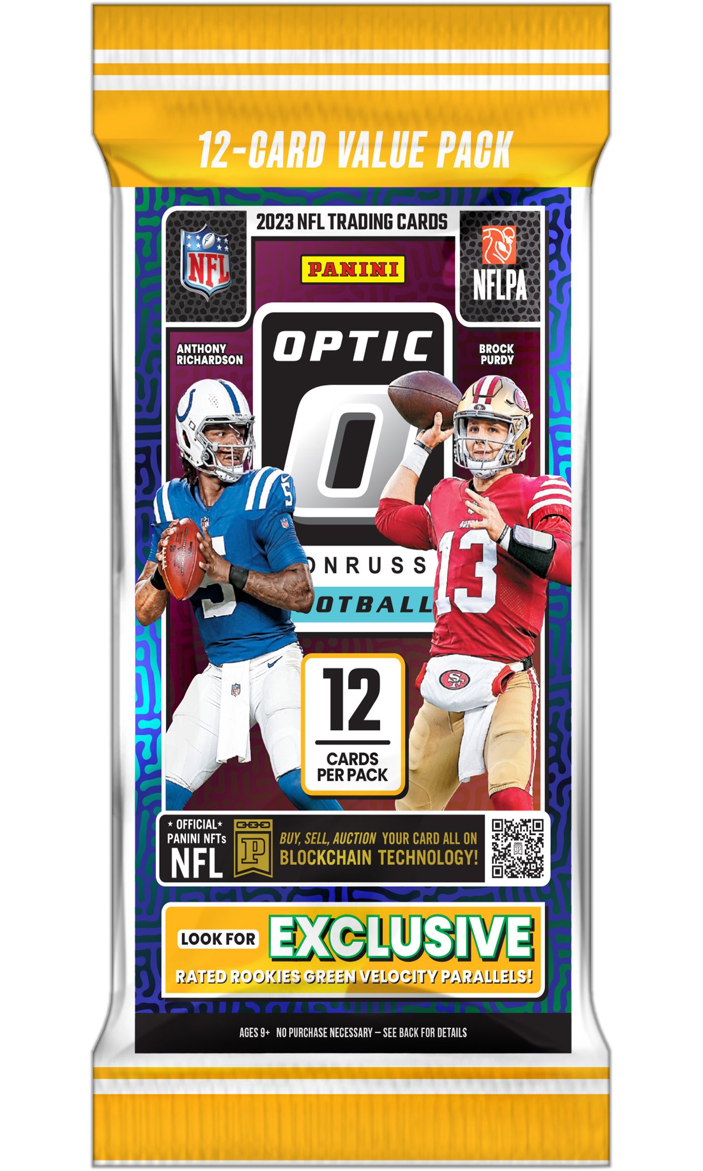 Nfl Optic Football on sale 3 Card Lot