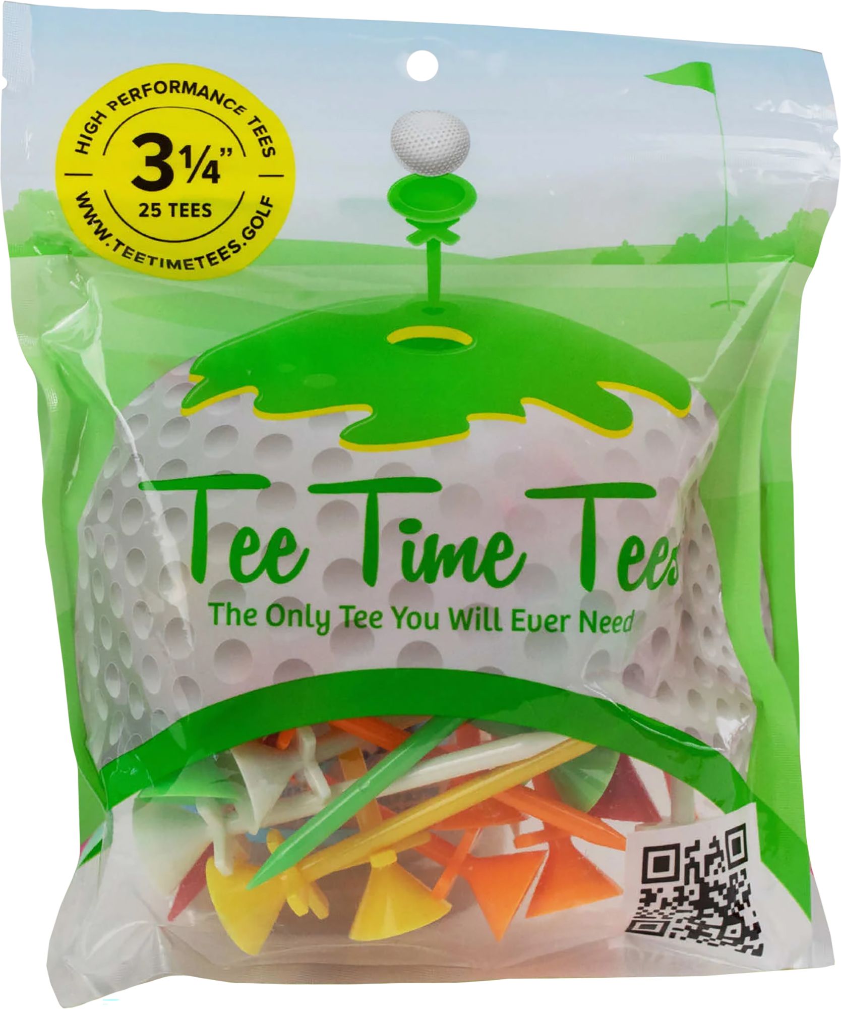 Tee Time 3.25" X Golf Tees - 25 Pack product image