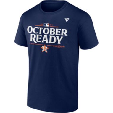 sorry, MLB Team Apparel Adult Houston Astros 2024 Postseason Participant Athletic Navy Locker Room T-Shirt is currently out of stock
