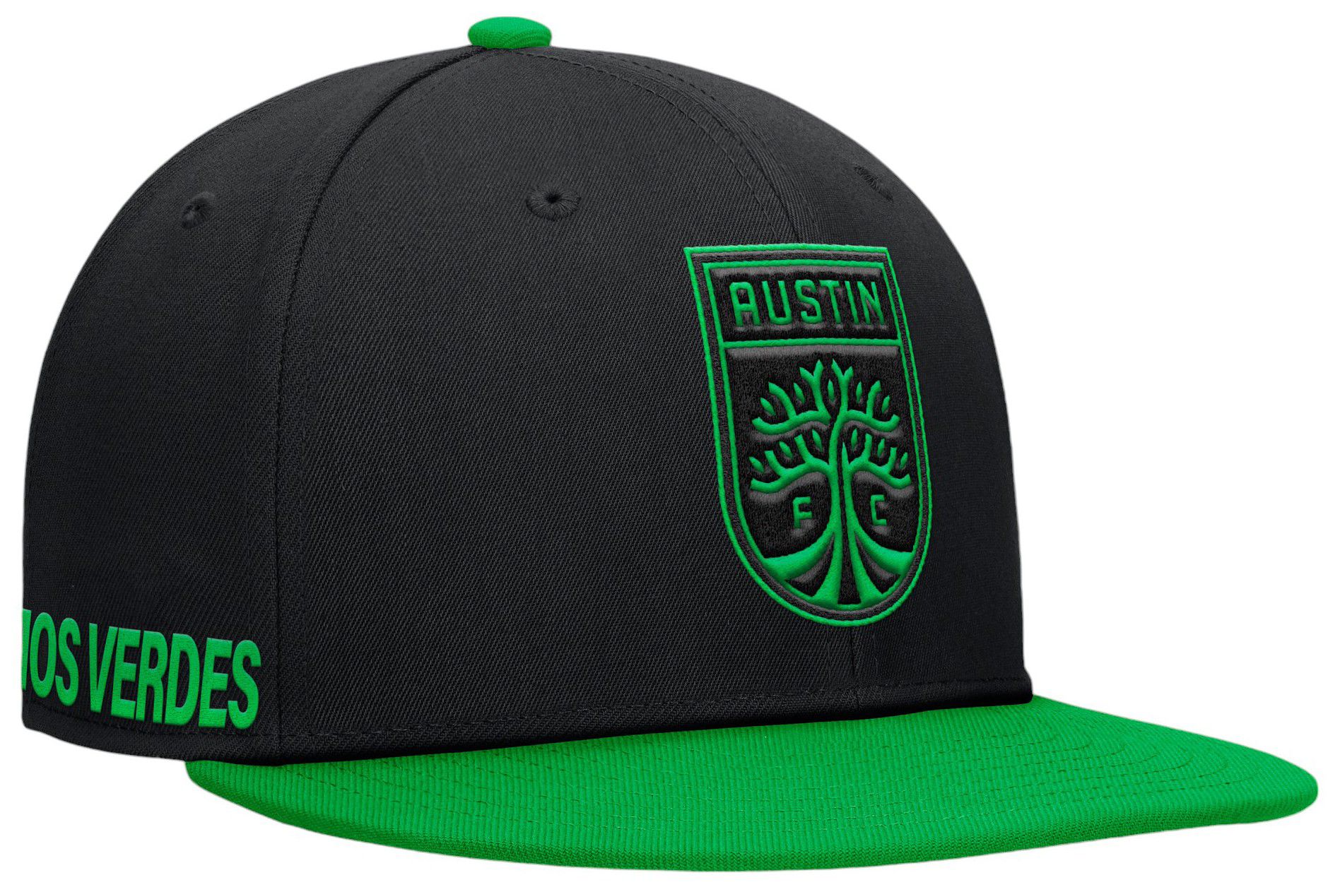 MLS Adult Austin FC Sitter Black Snapback Adjustable Hat product image