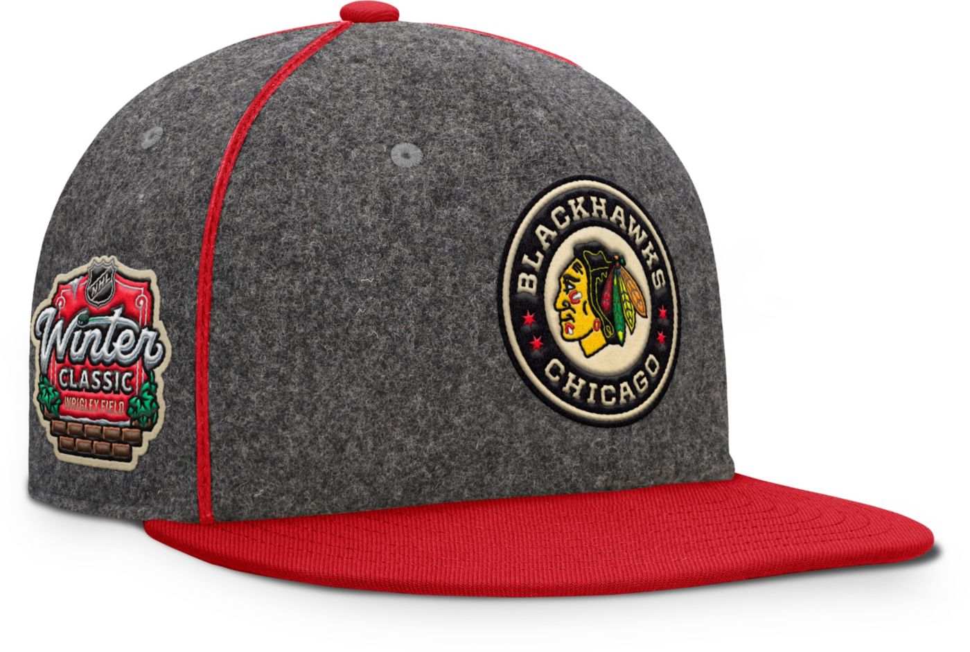 NHL Adult Chicago Blackhawks 20242025 Winter Classic Grey Unstructured