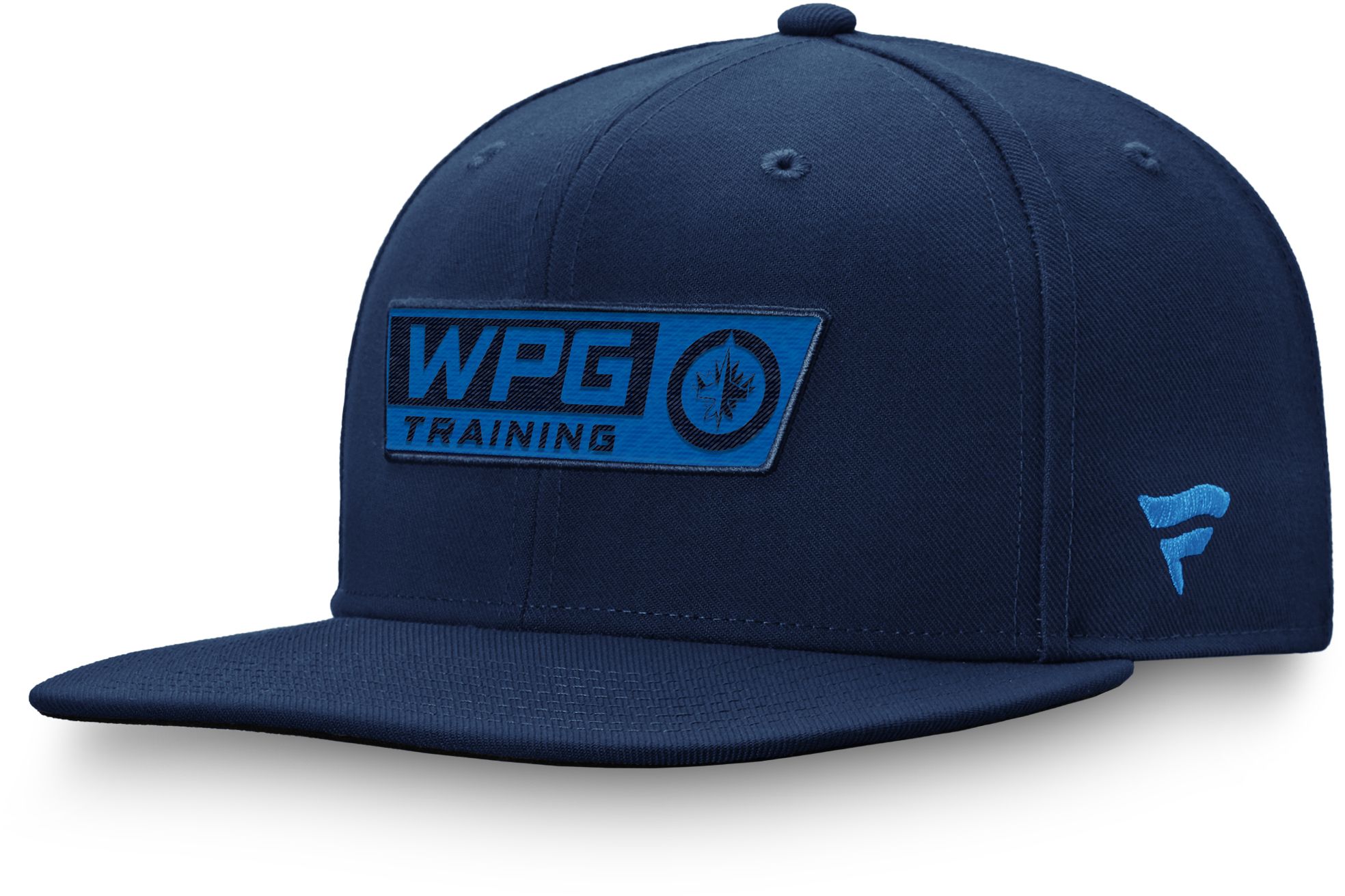 NHL Adult Winnipeg Jets Authentic Pro Training Camp Navy Snapback Hat product image