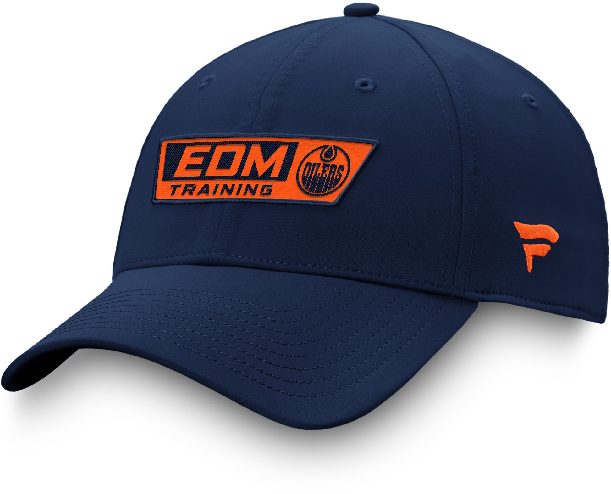 NHL Adult Edmonton Oilers Authentic Pro Training Camp Navy Flex Hat product image