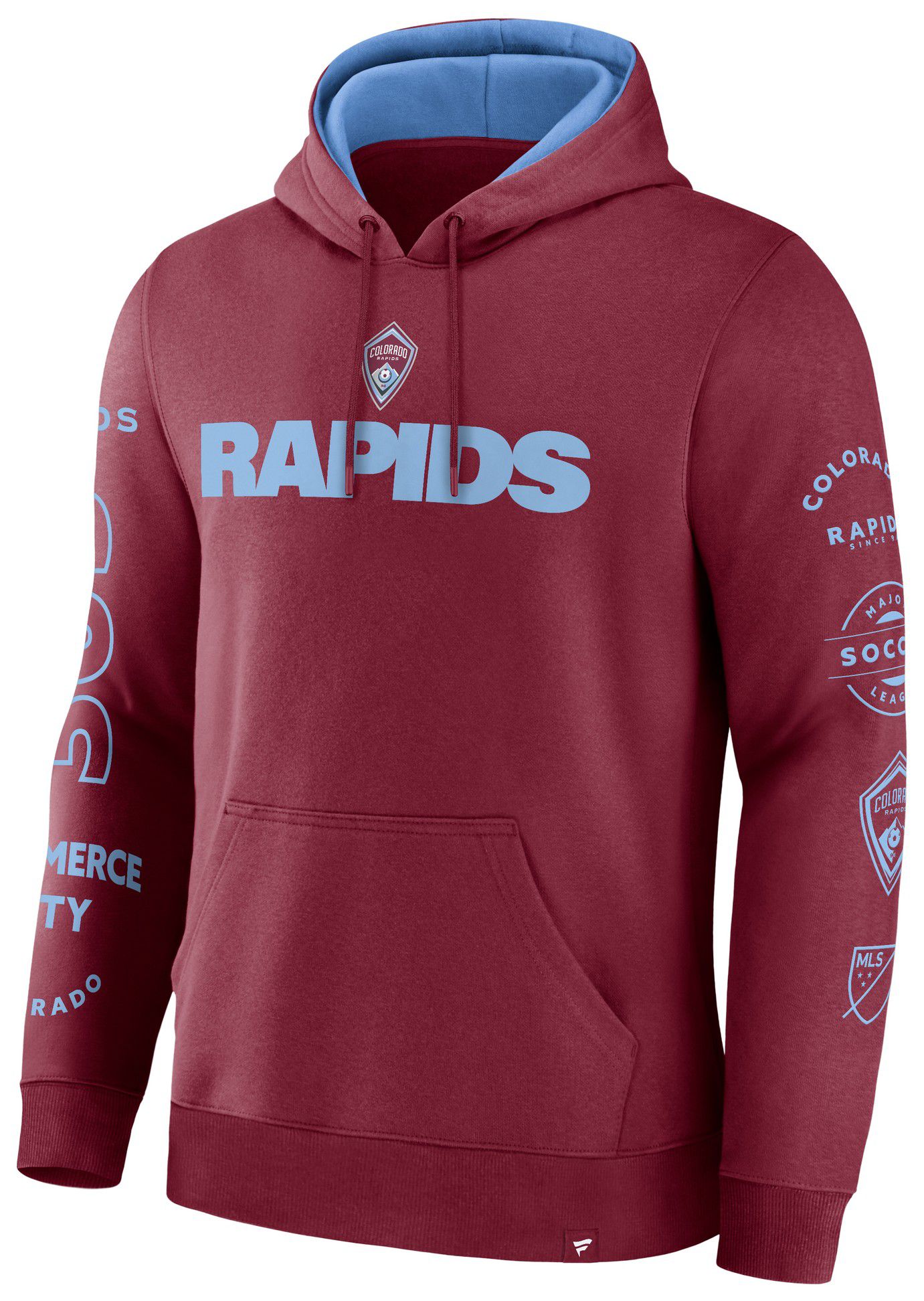 MLS Adult Colorado Rapids Legacy Red Hoodie product image