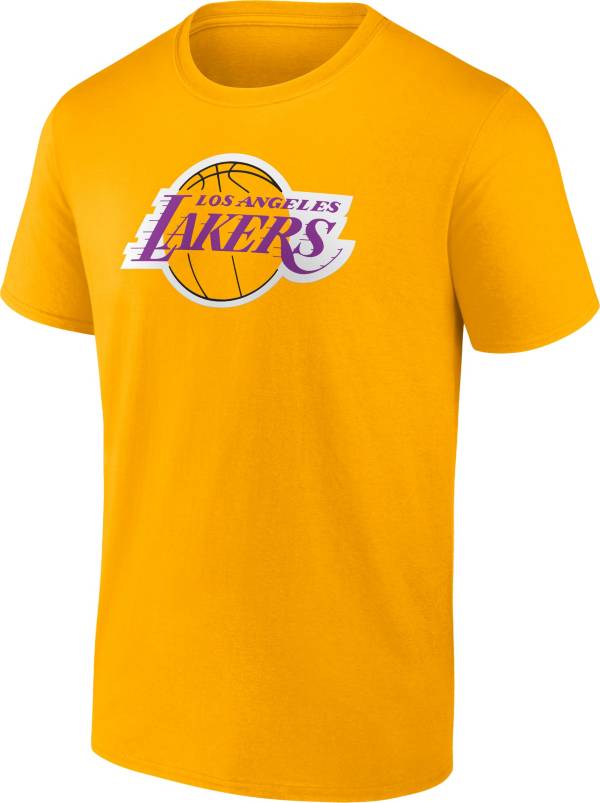 Fanatics Men's Los Angeles Lakers Yellow Promo T-Shirt