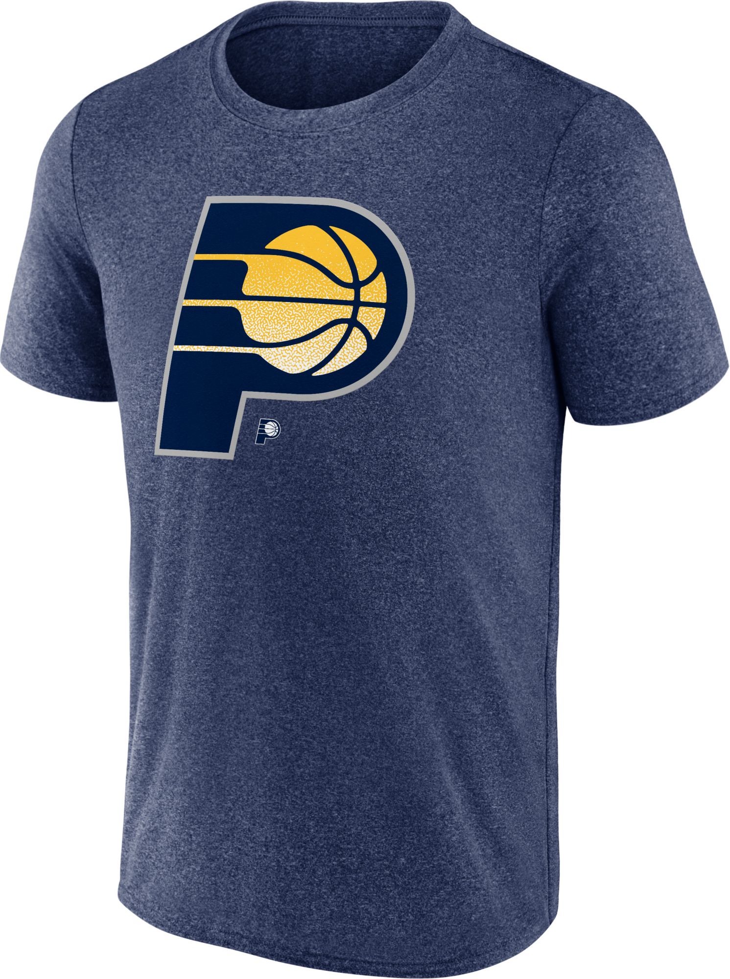 Fanatics Men's Indiana Pacers Navy Iconic Overtime T-Shirt