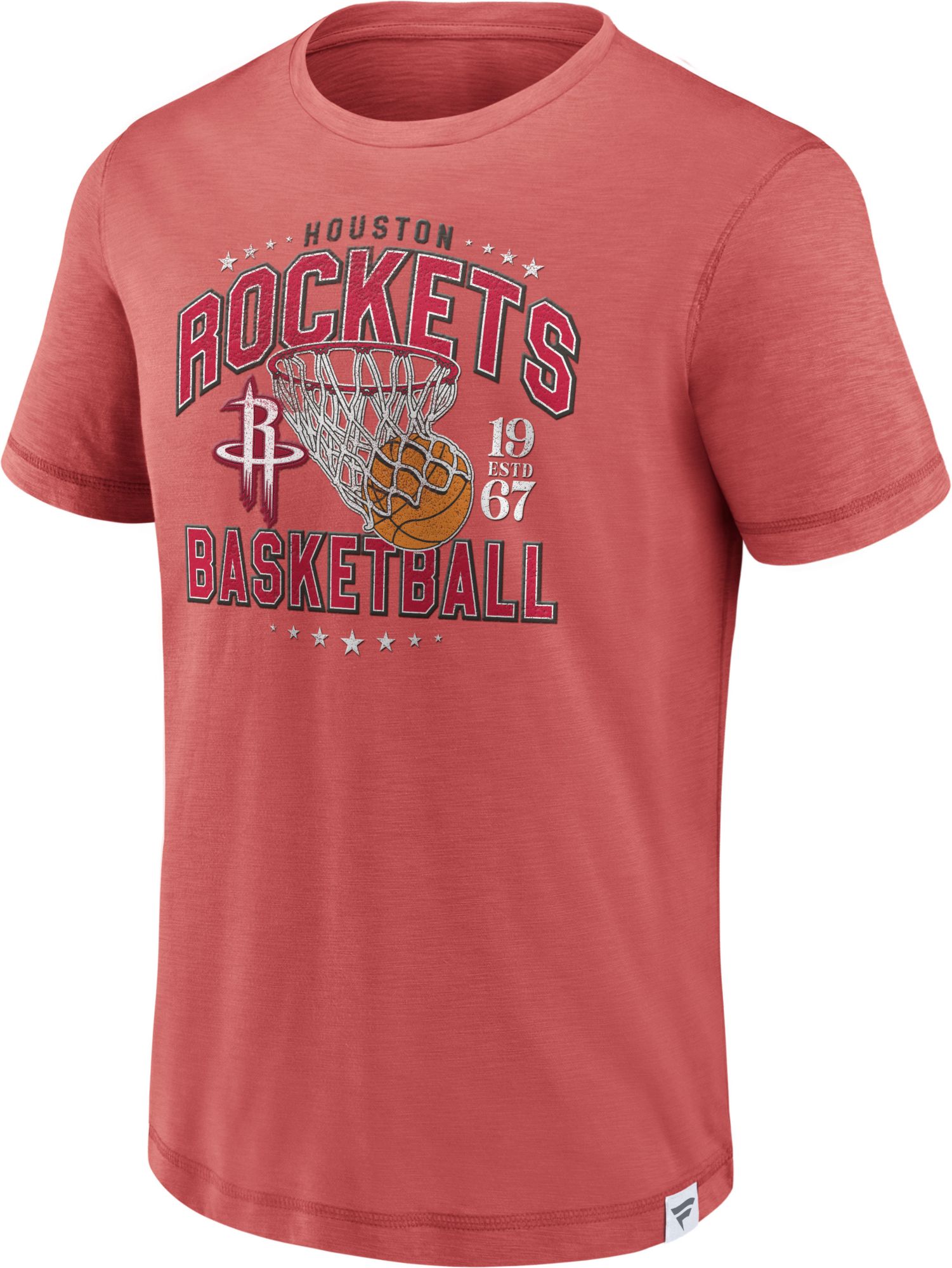 Fanatics Men's Houston Rockets Red True Classic T-Shirt - Big Apple Buddy