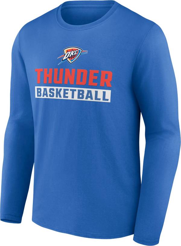 Oklahoma city best sale thunder practice shirt