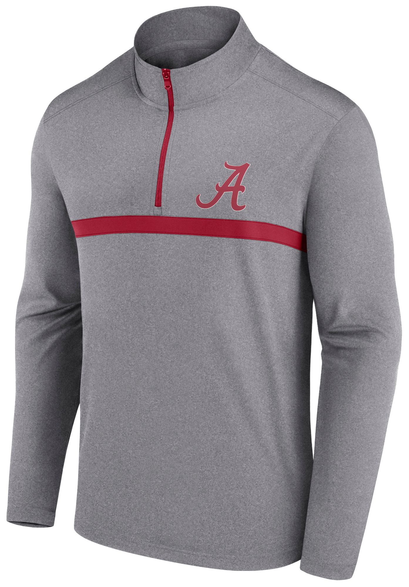 Logo Athletic Men's Alabama Crimson Tide Grey Head to Head Quarter-Zip product image