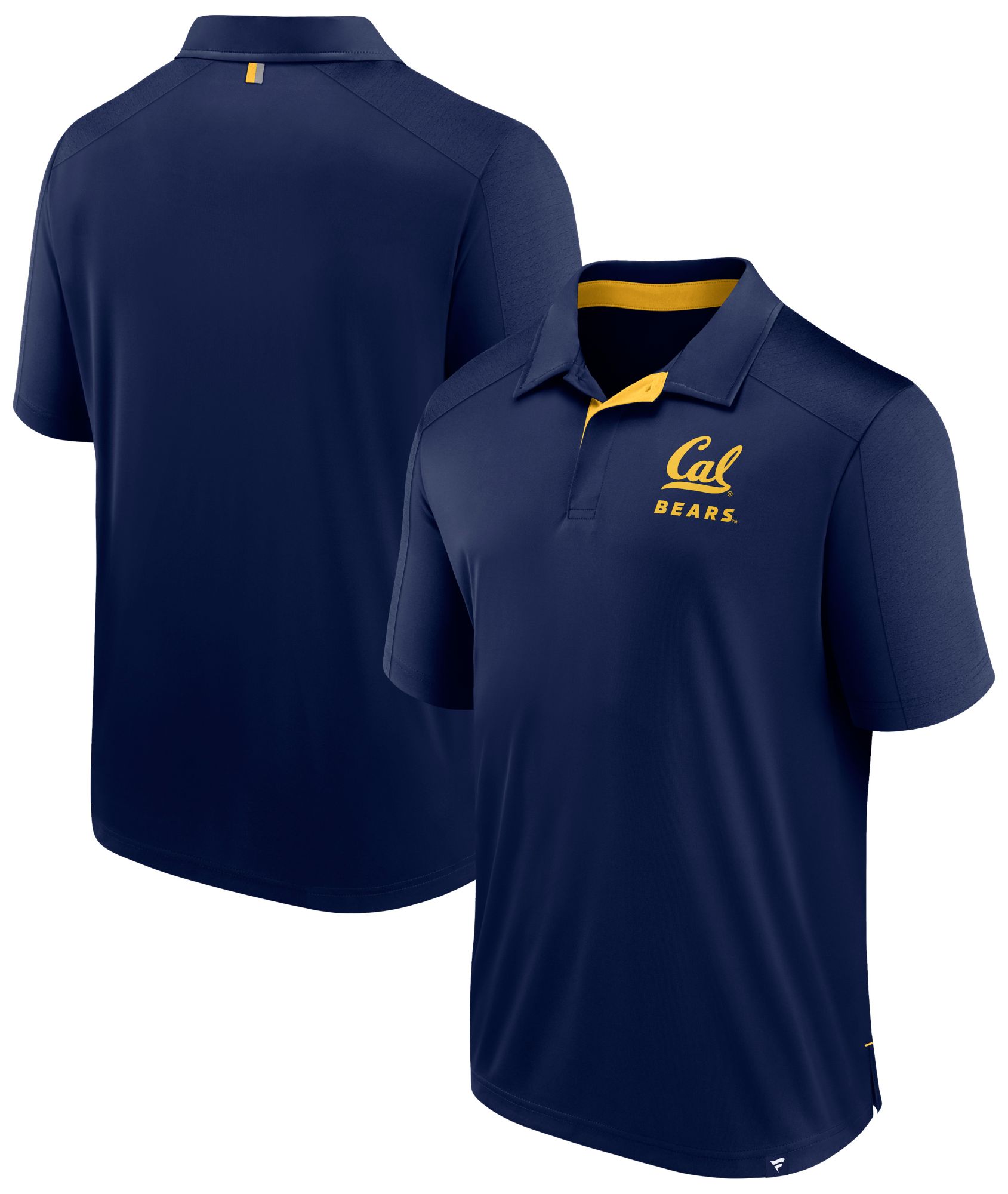 NCAA Men's Cal Golden Bears Navy Defender Promo Polo product image