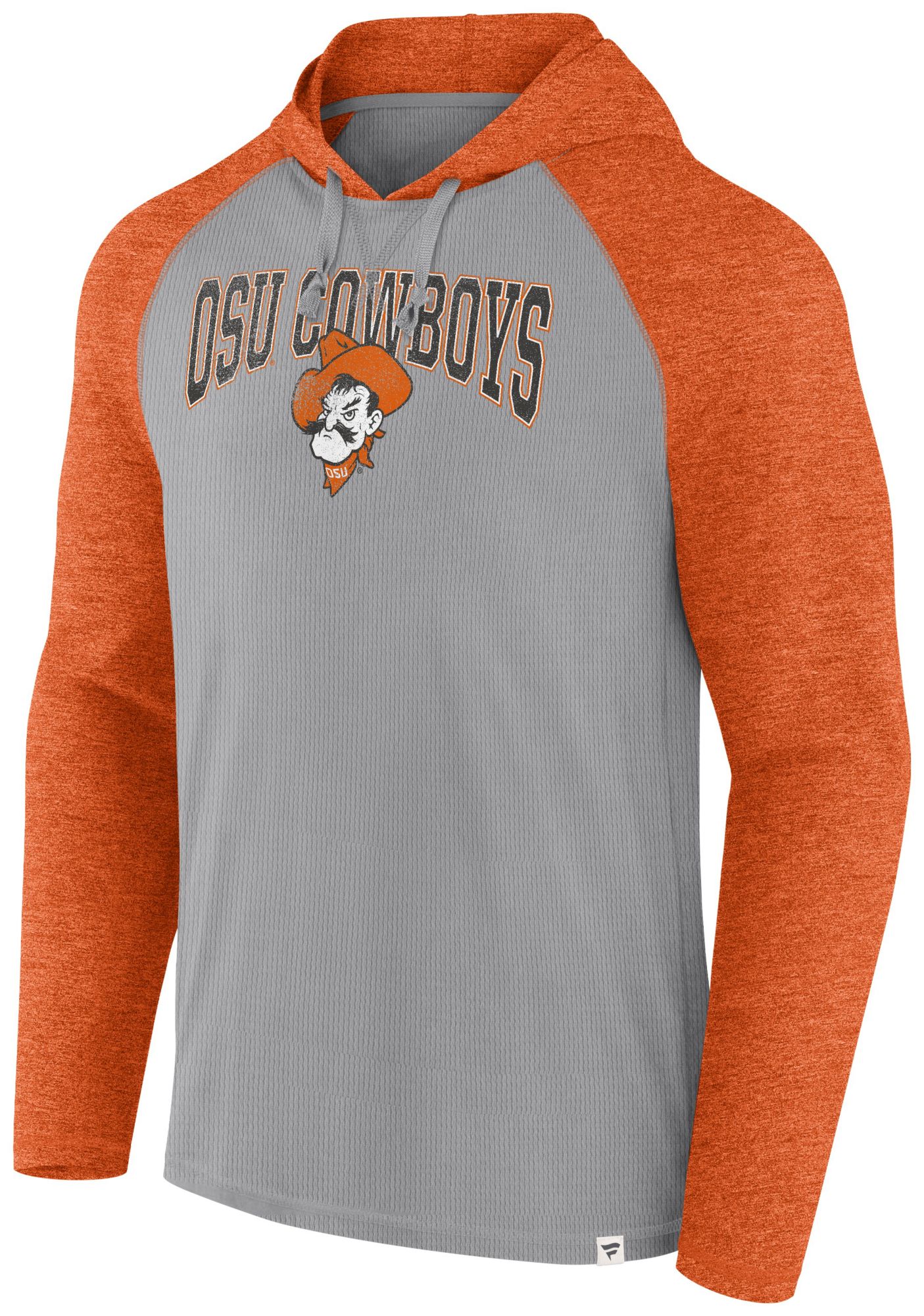 NCAA Men's Oklahoma State Cowboys Charcoal Heather Stack Logo T-Shirt product image