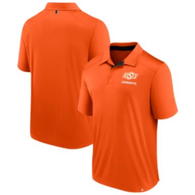sorry, NCAA Men's Oklahoma State Cowboys Orange Defender Promo Polo is currently out of stock