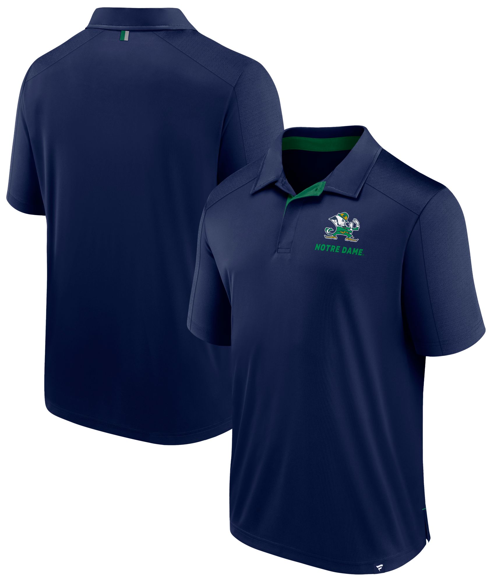 NCAA Men's Notre Dame Fighting Irish Navy Defender Promo Polo product image