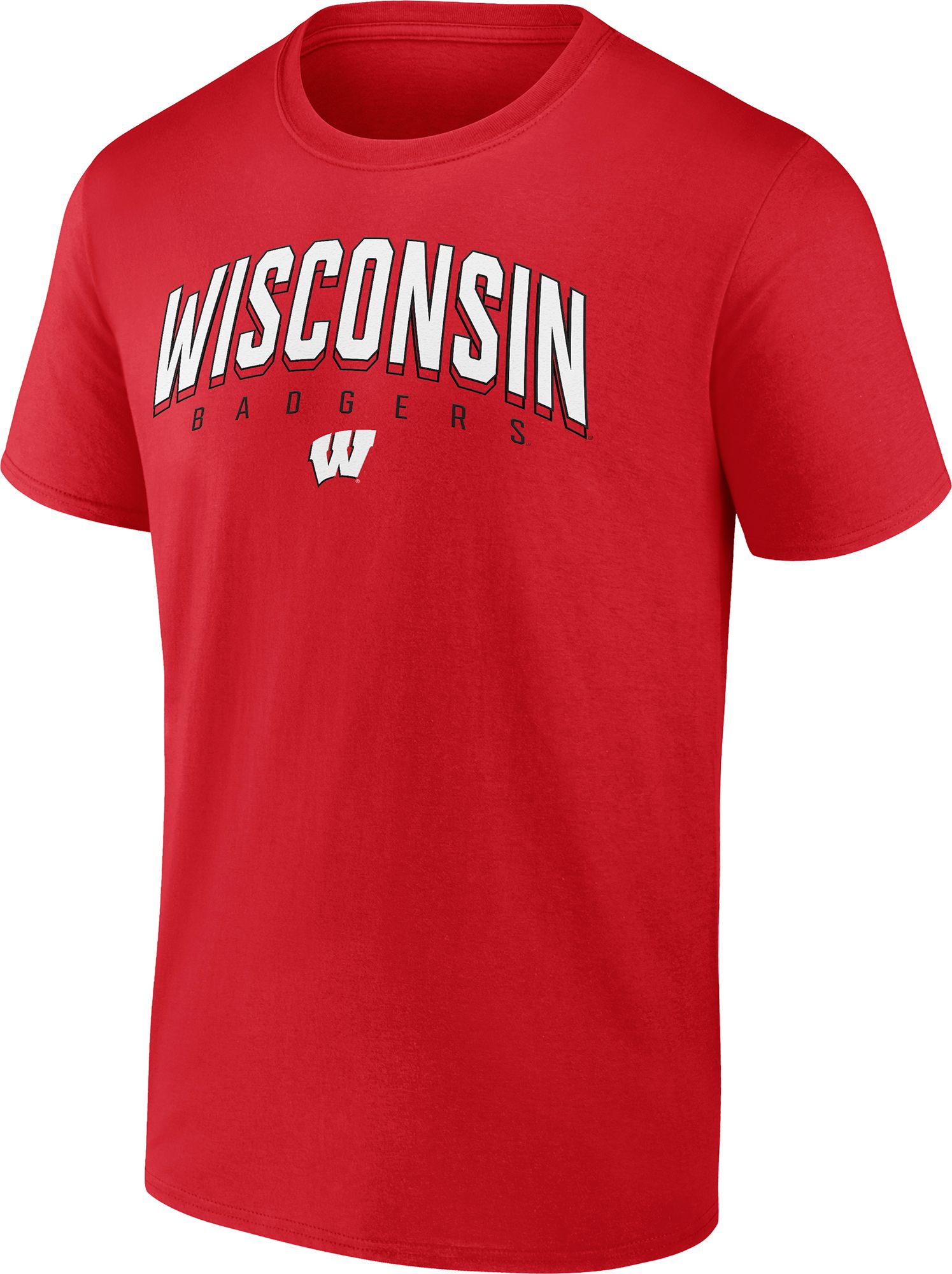 NCAA Men's Wisconsin Badgers Red Skyward Logo T-Shirt product image