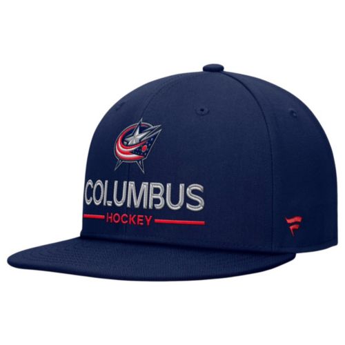NHL Men's Columbus Blue Jackets Cream Unstructured Adjustable Hat