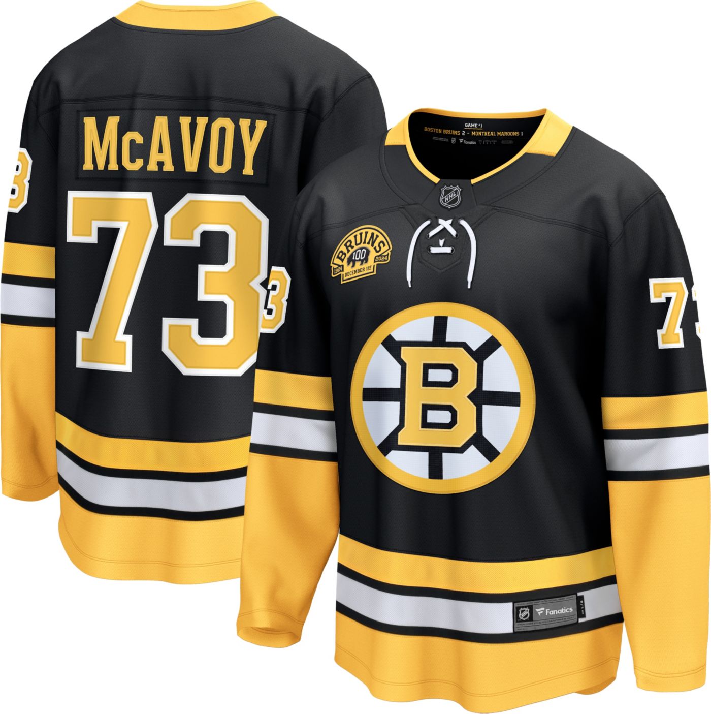 Bruins all black jersey online