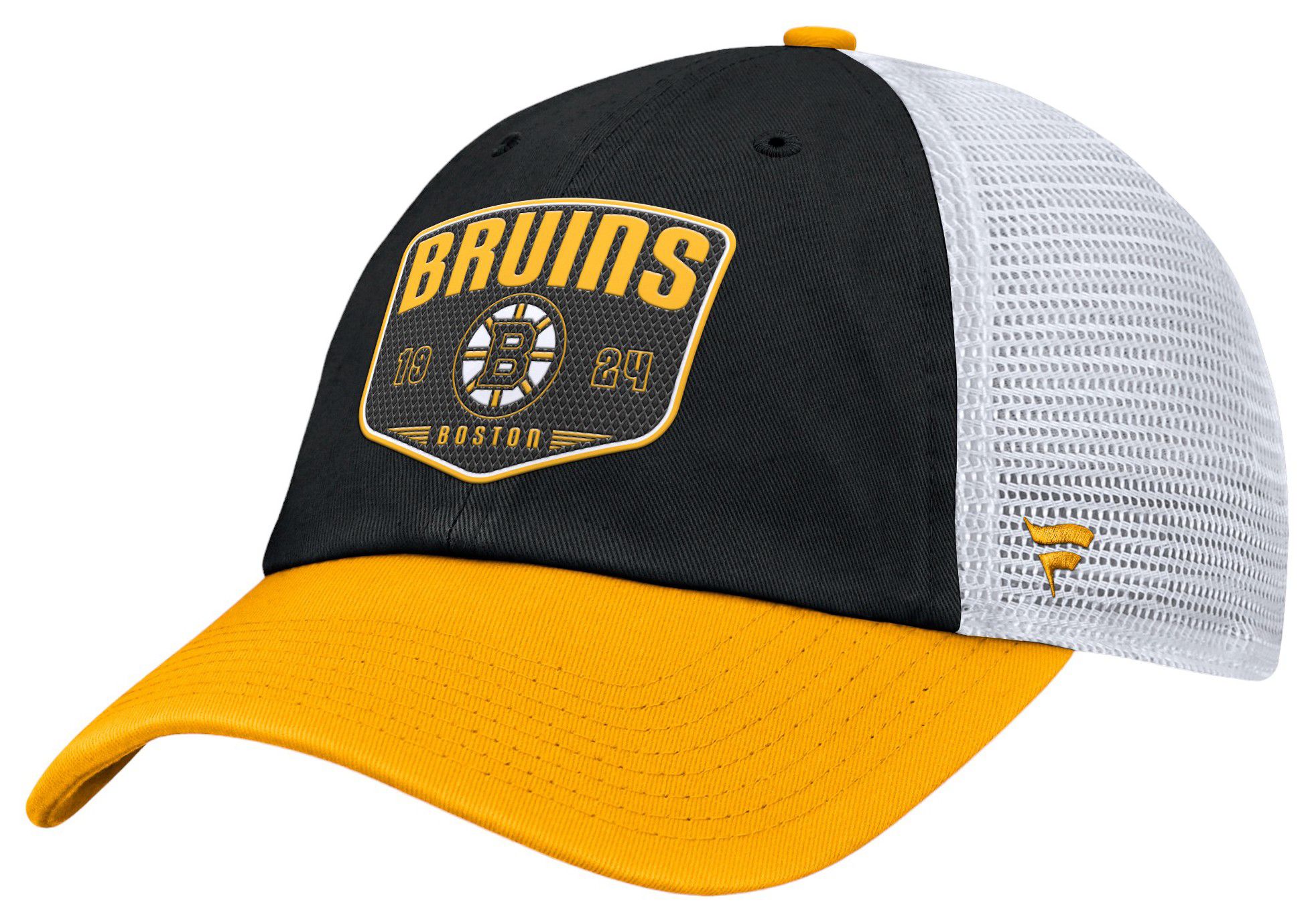 NHL Adult Boston Bruins One Time Structured Black Adjustable Hat product image