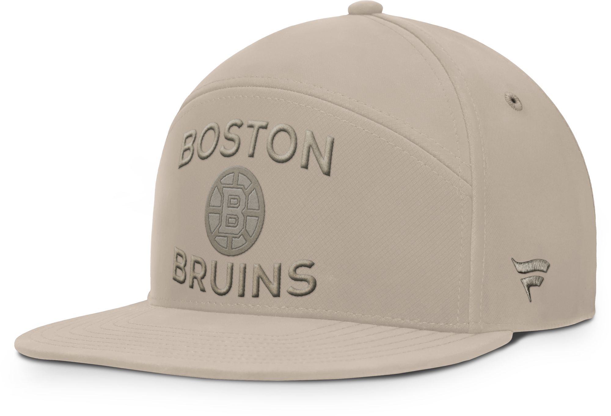 NHL Men's Boston Bruins Cream Structured Adjustable Hat product image