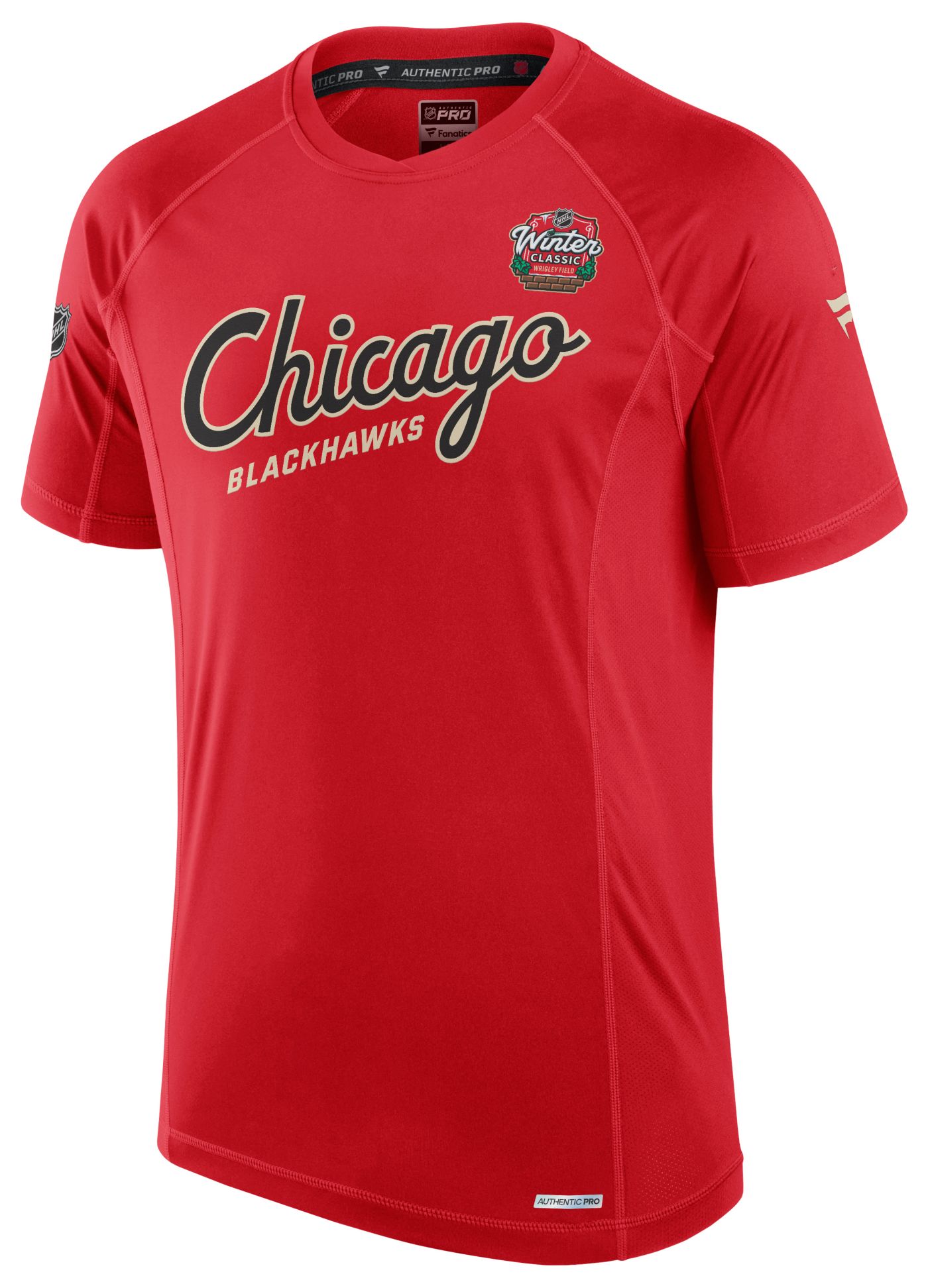 Red jacket blackhawks shirt sales