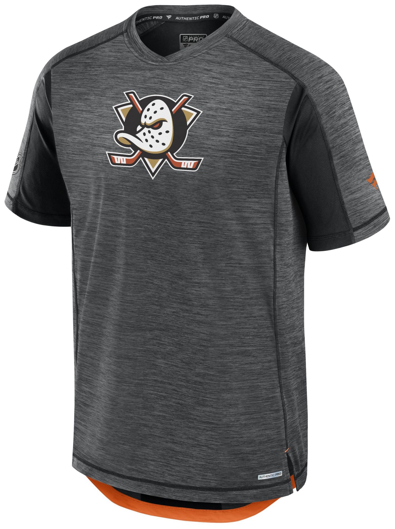 NHL Adult Anaheim Ducks 2024 Authentic Pro Performance Black T-Shirt product image
