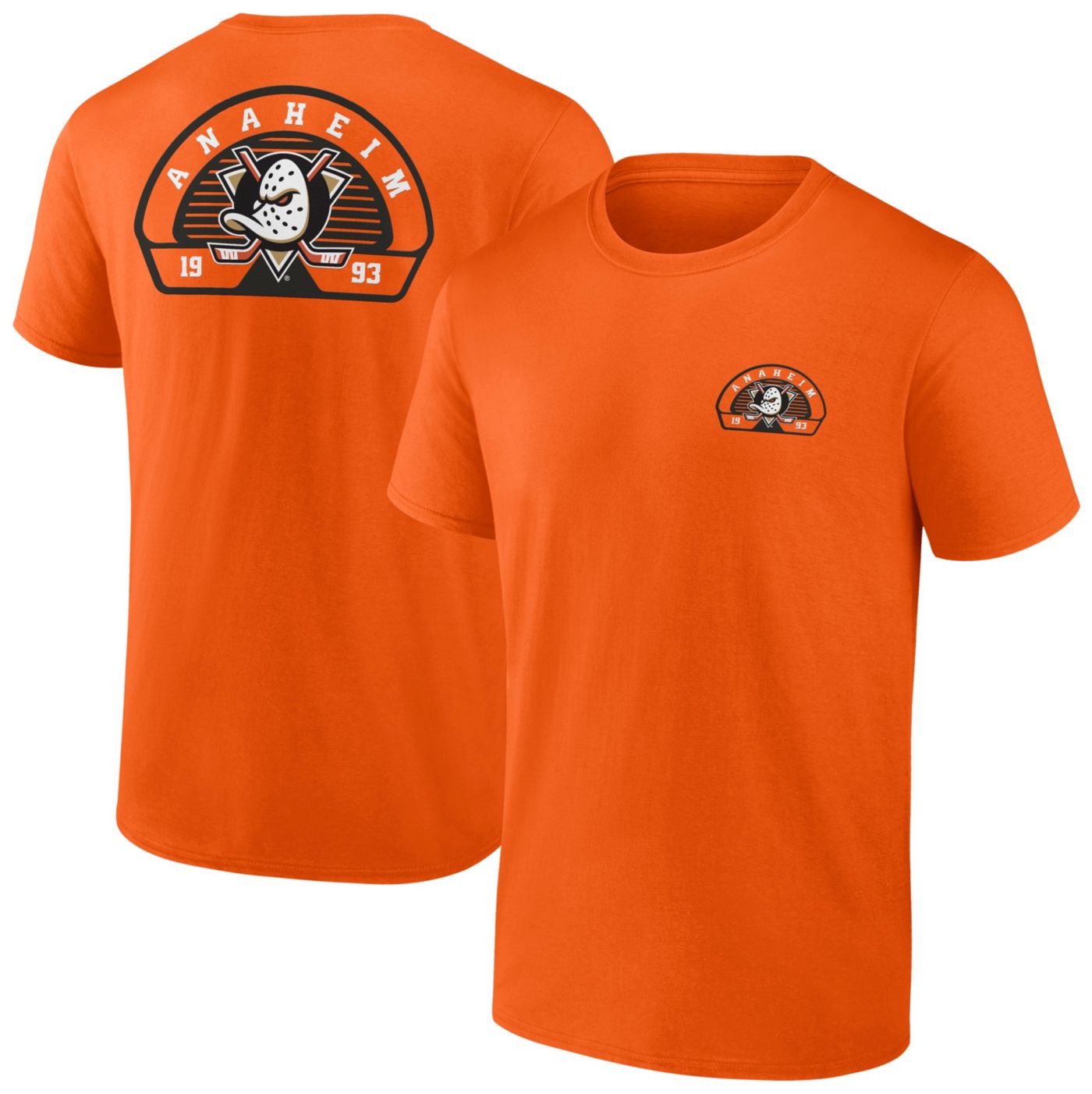 Anaheim ducks orange shirt on sale