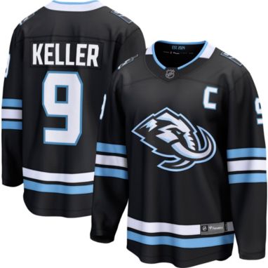 sorry, NHL Men's Utah Mammoth Clayton Keller #9 Black Breakaway Replica Home Jersey is currently out of stock