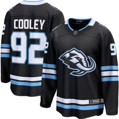 sorry, NHL Men's Utah Mammoth Logan Cooley #92 Black Breakaway Replica Home Jersey is currently out of stock