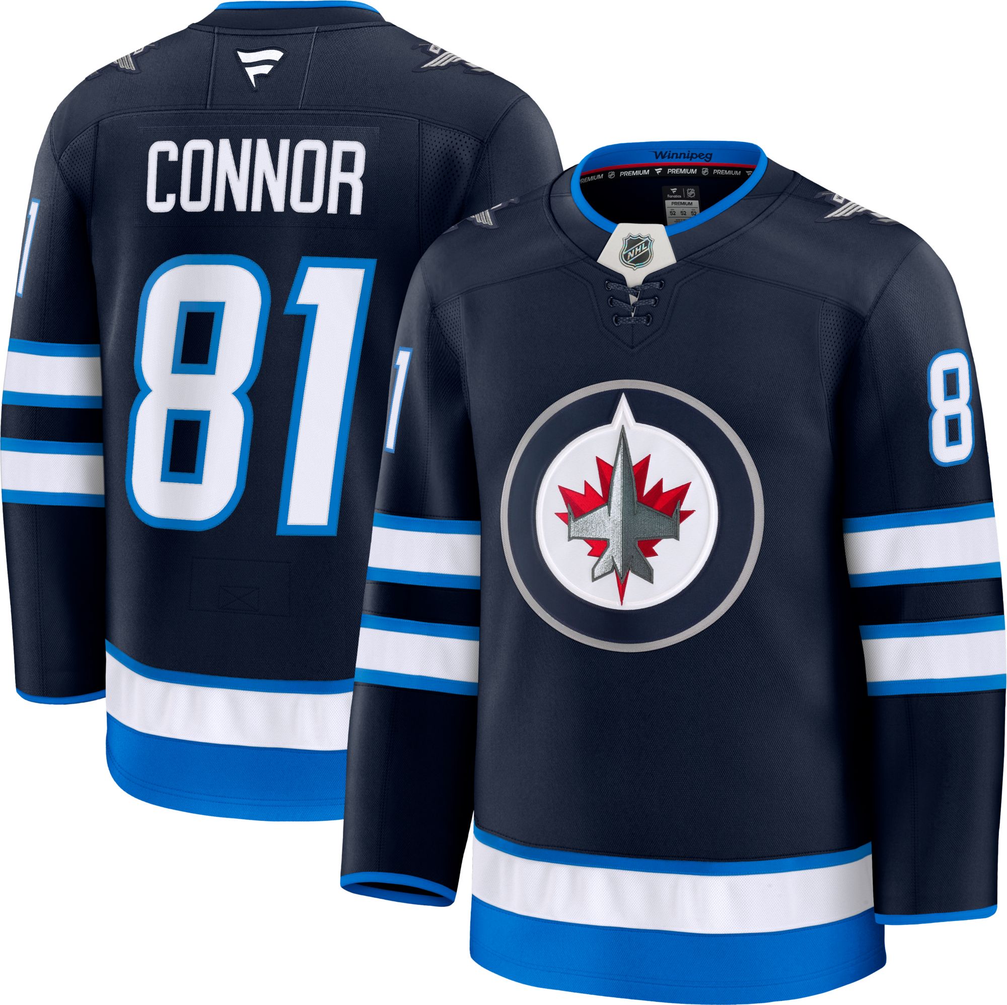 NHL Men's Winnipeg Jets Kyle Connor #81 2024-2025 Premium Authentic Home Jersey product image