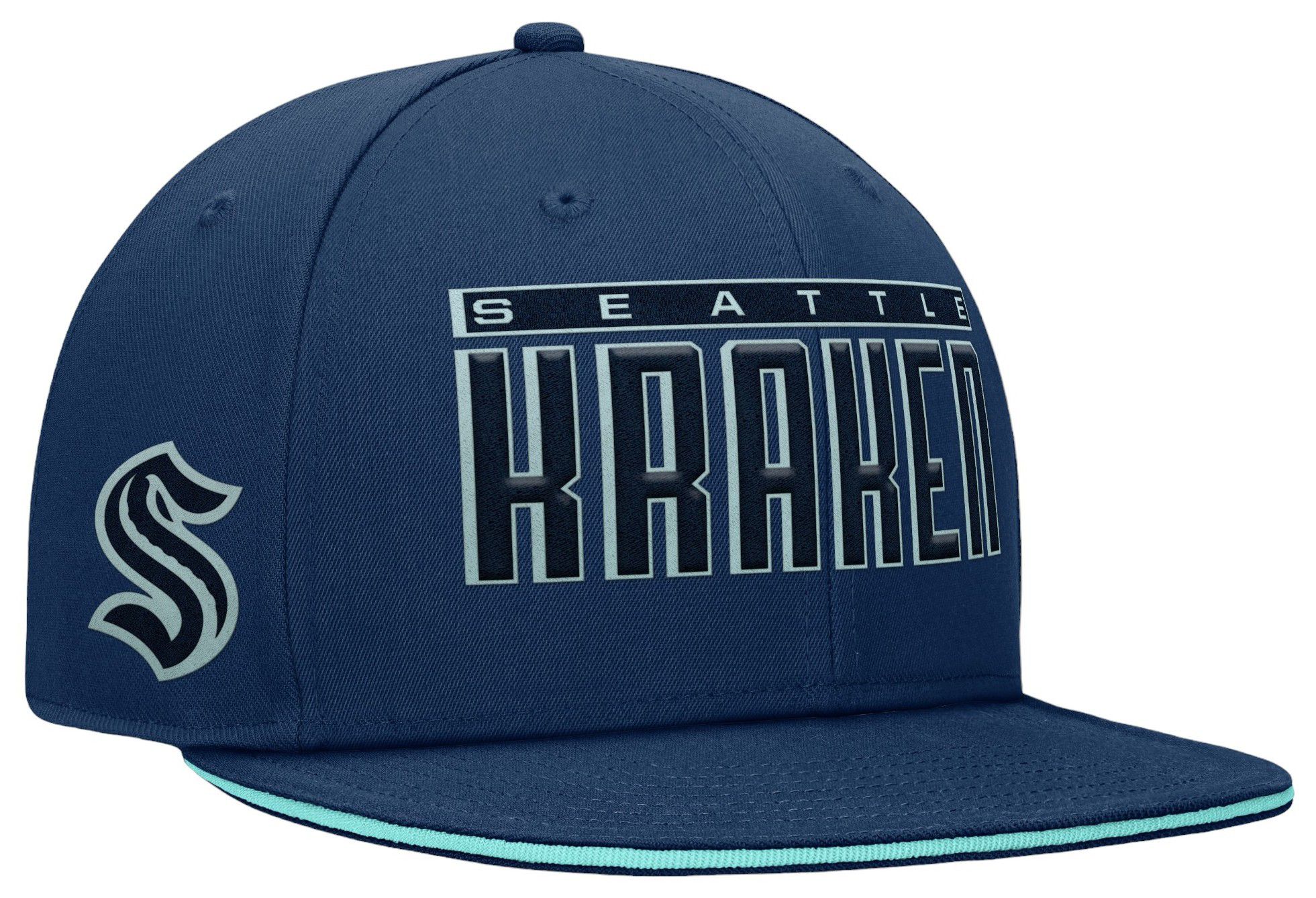 NHL Adult Seattle Kraken 2024 Gino Snapback Hat product image