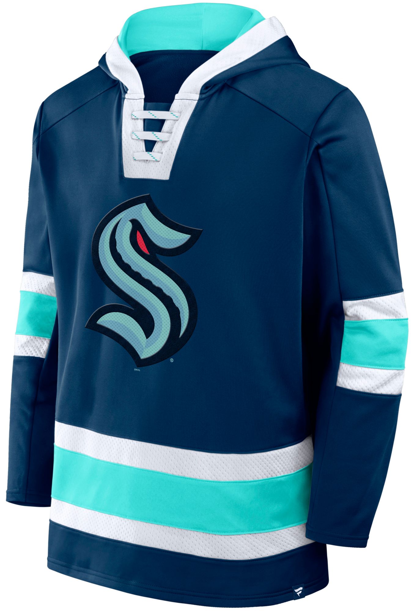 NHL Adult Seattle Kraken Iniside Line Navy Pullover Hoodie product image