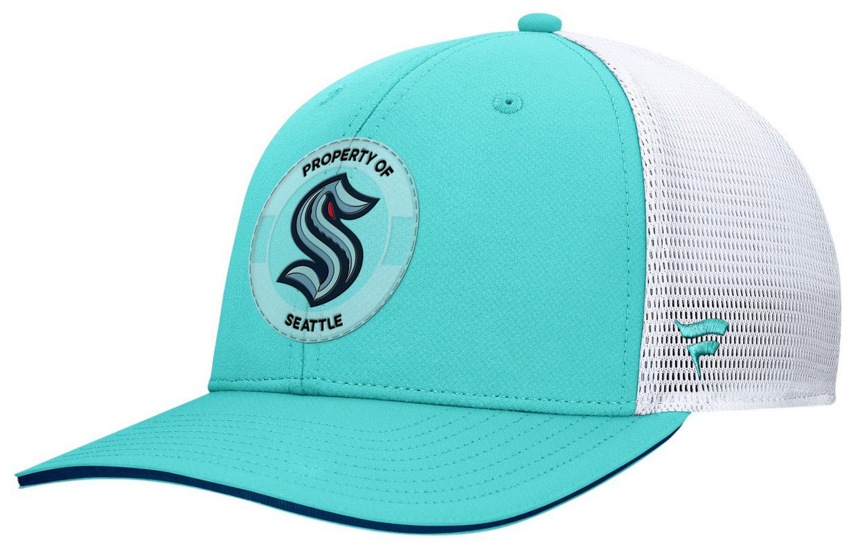 NHL Adult Seattle Kraken Light Blue Structured Adjustable Hat product image