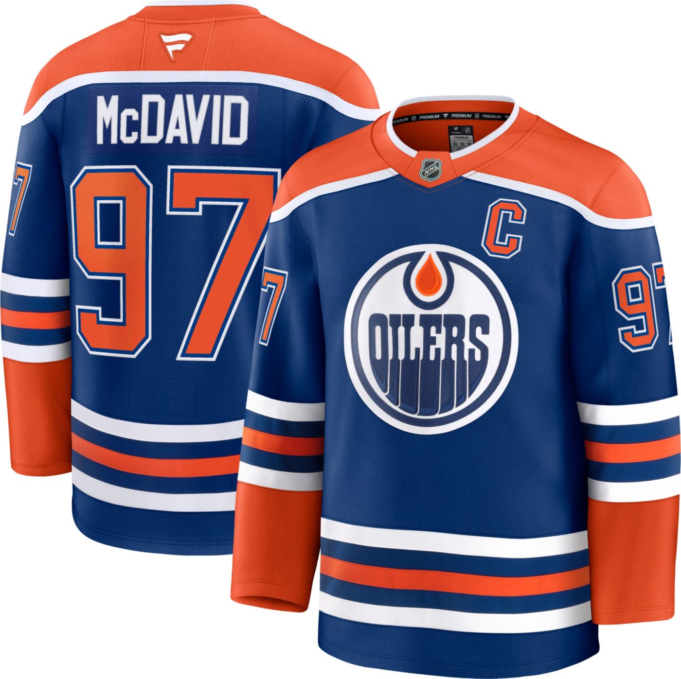 New Men’s Edmonton Oilers Connor McDavid #97 deals Jersey (Large)