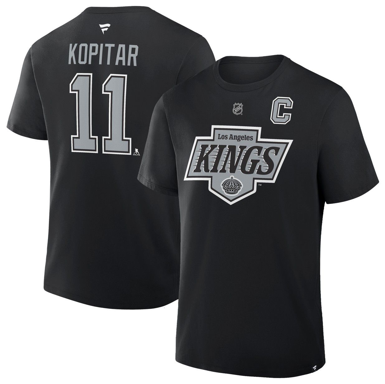 NHL Men's Los Angeles Kings Anze Kopitar #11 Black T-Shirt product image