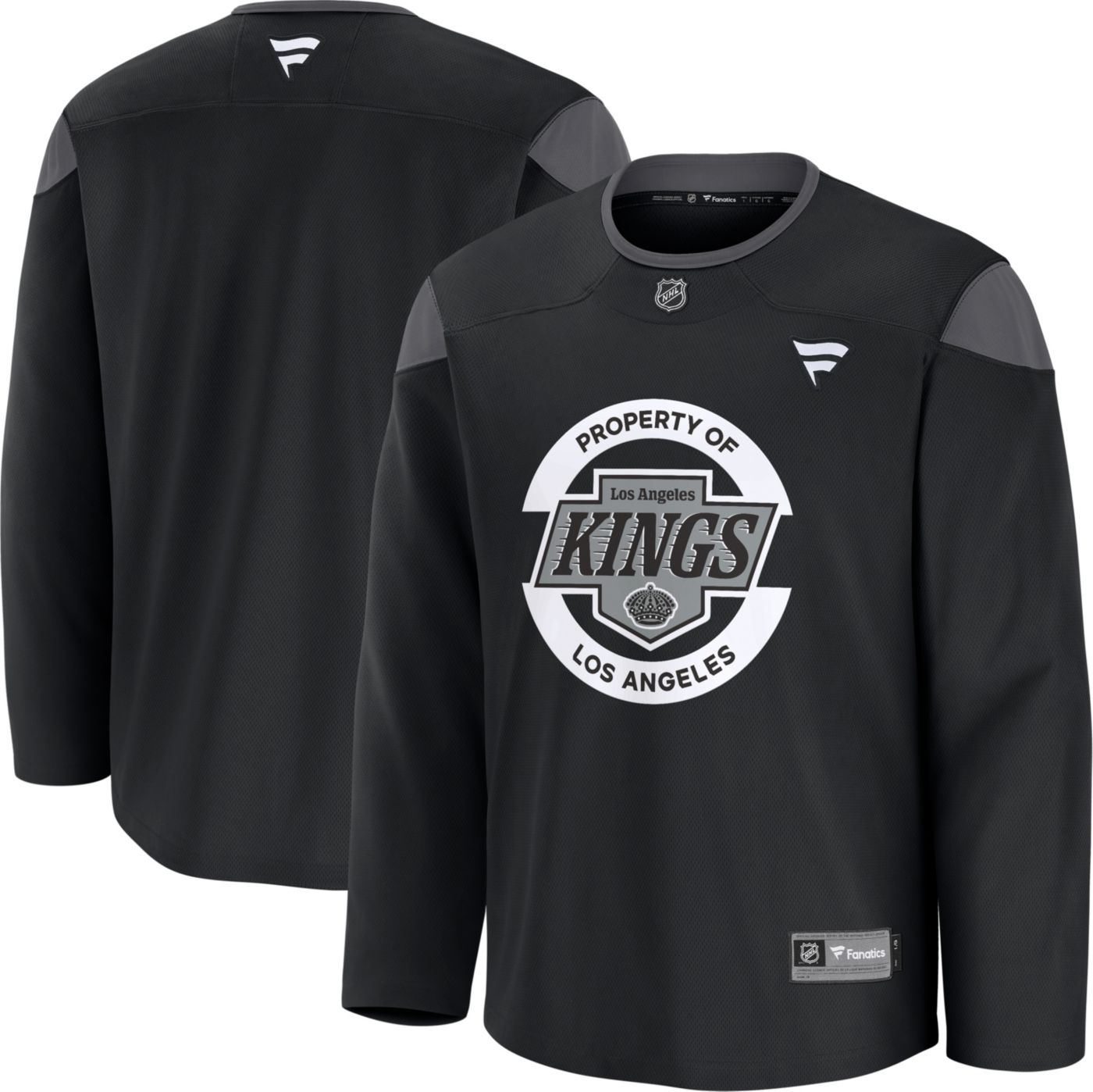 NHL Men s Los Angeles Kings 2024 2025 Black Practice Jersey Dick s Sporting Goods