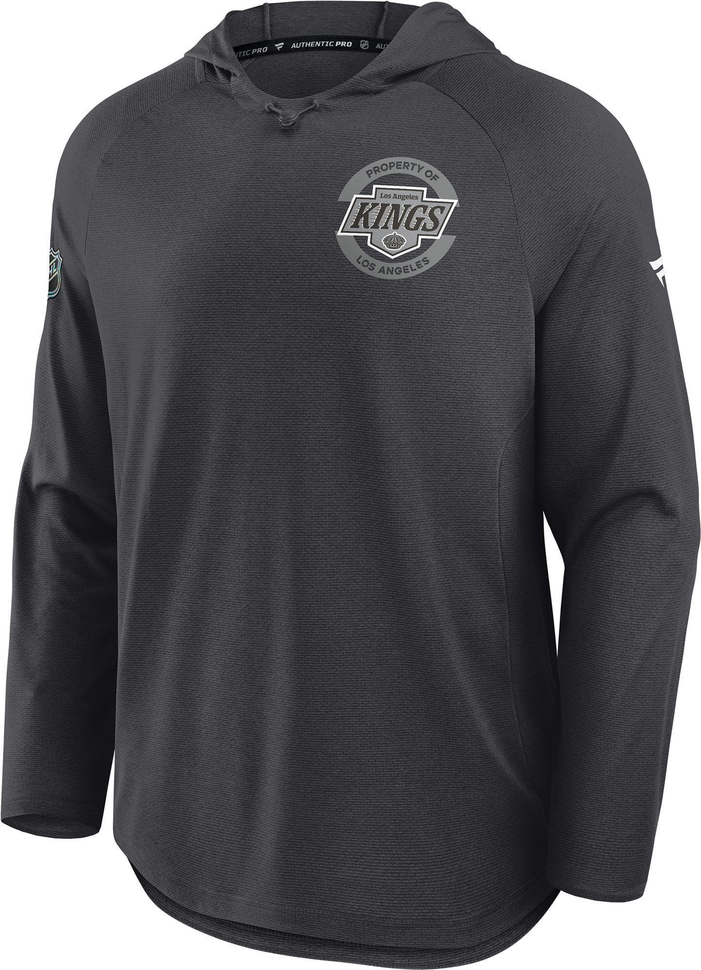NHL Men's Los Angeles Kings Grey Rink Lightweight Pullover Hoodie product image