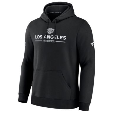 sorry, NHL Men's Los Angeles Kings Black Authentic Pro Rink Pullover Hoodie is currently out of stock